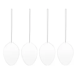 Décorations De Pâques<Cooee Design Décoration de Pâques Easter Deco œuf Lot de 4, White