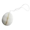 Décorations De Pâques<DBKD Décoration de Pâques en papier Ovoid 7 cm, White