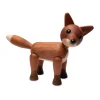 Figurines En Bois<Spring Copenhagen Décoration Foxy renard 12 cm, Acajou