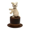 Figurines En Bois<Spring Copenhagen Décoration lapin The Magic Hat 9,5 cm, Érable