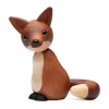Figurines En Bois<Spring Copenhagen Décoration Roxy renard 10 cm, Acajou