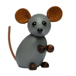 Figurines En Bois<Spring Copenhagen Décoration The farm souris 7 cm, Gris