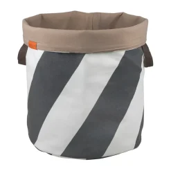 Paniers À Linge<Mette Ditmer Diagonal tvättkorg Ø40x50 cm, Dark grey-off-white