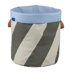 Paniers À Linge<Mette Ditmer Diagonal tvättkorg Ø40x50 cm, Dark olive-sand