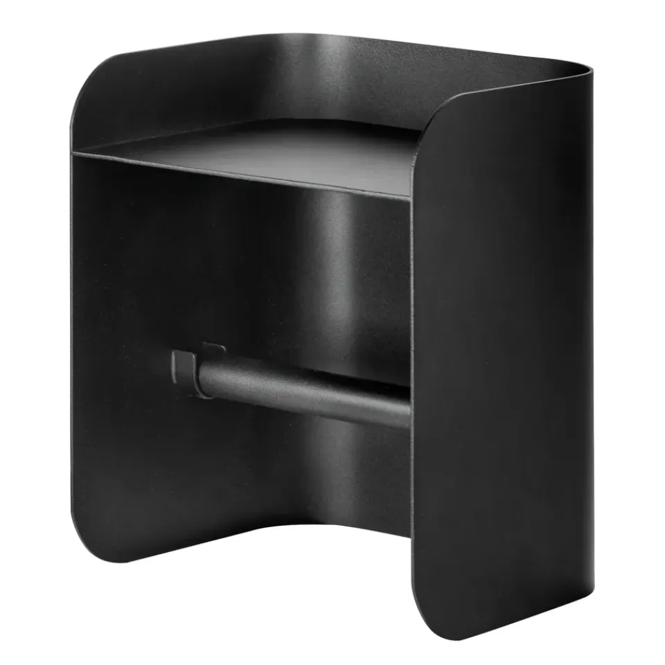 Porte Papier Toilette<Mette Ditmer Distributeur de papier hygiénique Carry, Noir