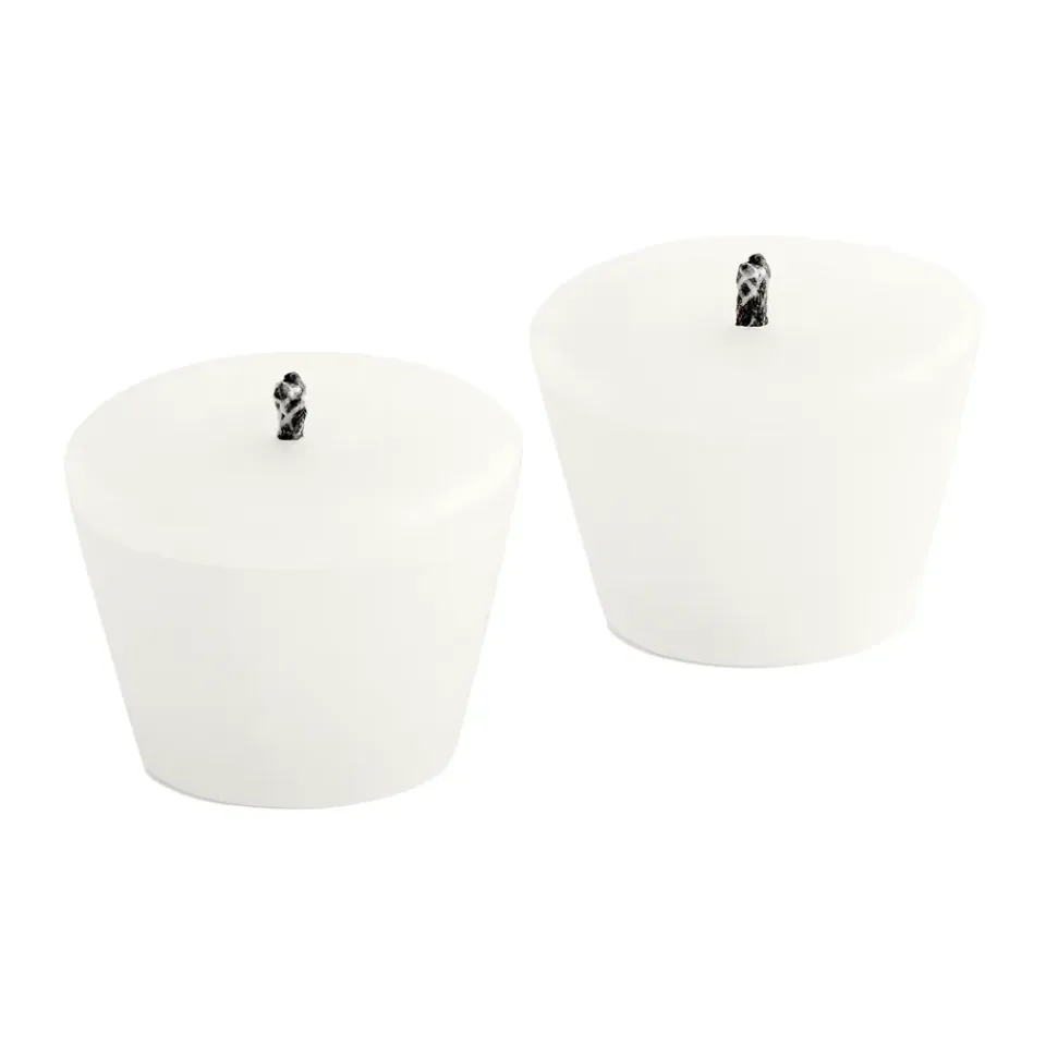 Bougies<Ester & erik recharge pour bougeoir d'extérieur, lot de 2, Small