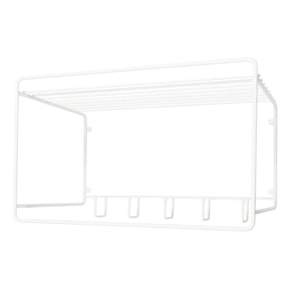 Patères & Étagères<Maze Etagère à chapeaux Uptown, Blanc