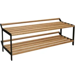 Rangements À Chaussures<Essem Design Etagère à chaussures Tamburin 60 cm, Chêne-noir