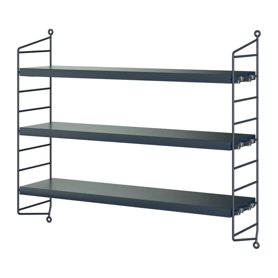 Étagères & Systèmes De Rayonnage<String Etagère murale Pocket, Nybro bleu