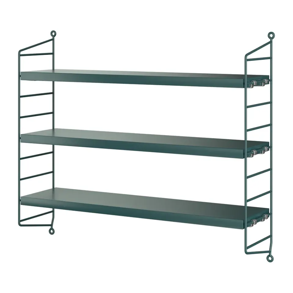 Étagères & Systèmes De Rayonnage<String Etagère murale Pocket, Tegnér vert