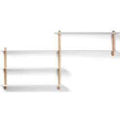 Étagères & Systèmes De Rayonnage<Gejst Etagère Nivo B, Chêne clair-blanc