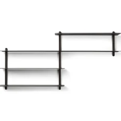 Étagères & Systèmes De Rayonnage<Gejst Etagère Nivo B, Frêne peint noir-noir