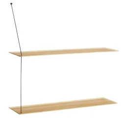 Étagères & Systèmes De Rayonnage<Woud Etagère Stedge 80 cm, Chêne pigmenté blanc