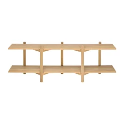 Étagères & Systèmes De Rayonnage<Hem Etagére Zig Zag Media 194x57 cm, Chêne