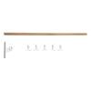 Crochets & Portemanteaux Muraux<Essem Design Extension de crochets Nostalgi, Bambou-blanc