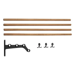 Patères & Étagères<Essem Design Extension d'étagère à chapeaux Nostalgi 291 100 cm, Bambou-noir