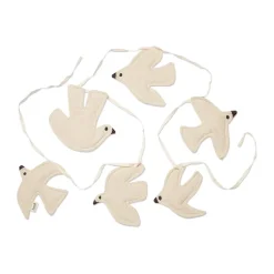 Accessoires Pour Chambre D'Enfants|Accessoires Pour Chambre D'Enfants<Ferm Living Guirlande Swif bird 220 cm, Undyed
