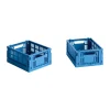 Paniers De Rangement<HAY Colour Crate Mini 13x17 cm, lot de 2, Electric blue