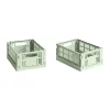 Paniers De Rangement<HAY Colour Crate Mini 13x17 cm, lot de 2, Mint