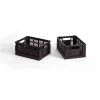 Paniers De Rangement<HAY Colour Crate Mini 13x17 cm, lot de 2, Bordeaux