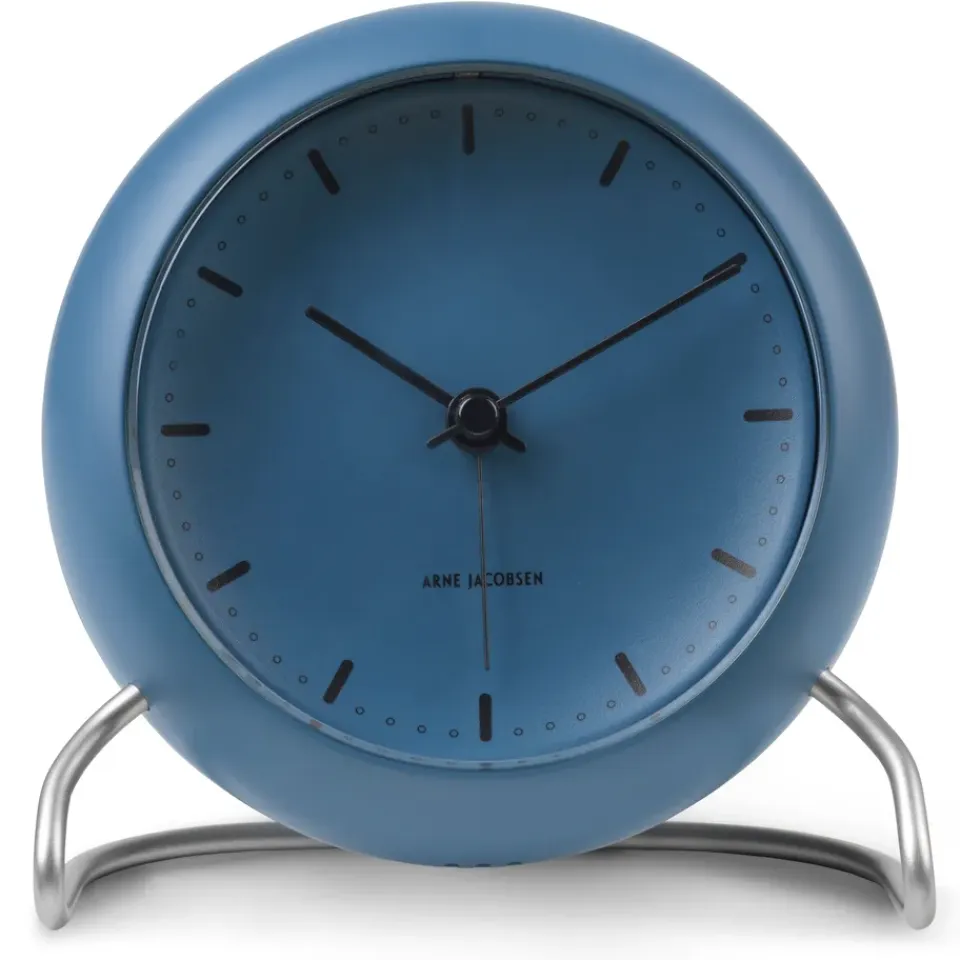 Horloges De Table<Arne Jacobsen Clocks Horloge de table AJ City Hall, Stone blue