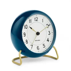 Horloges De Table<Arne Jacobsen Clocks Horloge de table AJ Station bleu pétrole, bleu marine