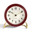 Horloges De Table<Arne Jacobsen Clocks Horloge de table Arne Jacobsen rouge bordeaux, bordeaux