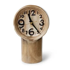 Horloges De Table<HKliving Horloge en céramique rétro 23,5 cm, Cream