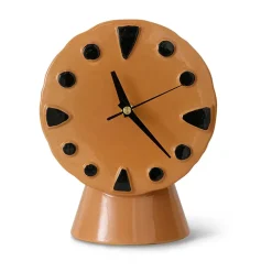 Horloges De Table<HKliving Horloge en céramique rétro 20,8 cm, Peach