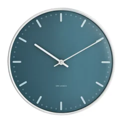 Horloges Murales<Arne Jacobsen Clocks Horloge murale Arne Jacobsen City Hall, Bleu, Ø29 cm
