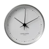 Horloges Murales<Georg Jensen Horloge murale Koppen blanc-acier inoxydable, Ø 22 cm