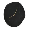 Horloges Murales<Ferm Living Horloge murale Melt 28x33 cm, Black marble