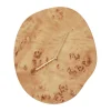 Horloges Murales<Ferm Living Horloge murale Melt 28x33 cm, Natural burl