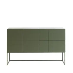 Commodes & Buffets<Asplund Kilt Light 137 table d'appoint, green khaki, 3 portes