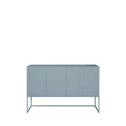 Commodes & Buffets<Asplund Kilt Light 137 table d'appoint, nordic blue, 2 portes, 2 tiroirs