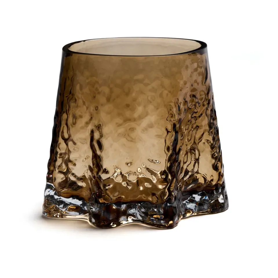 Photophores<Cooee Design Lanterne en verre Ø17 cm, Cognac