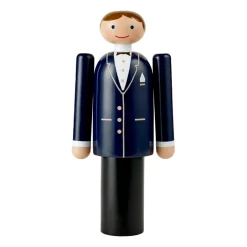 Figurines En Bois<Kay Bojesen Denmark Le marié de Kay Bojesen, Bleu-noir-blanc, 18 cm