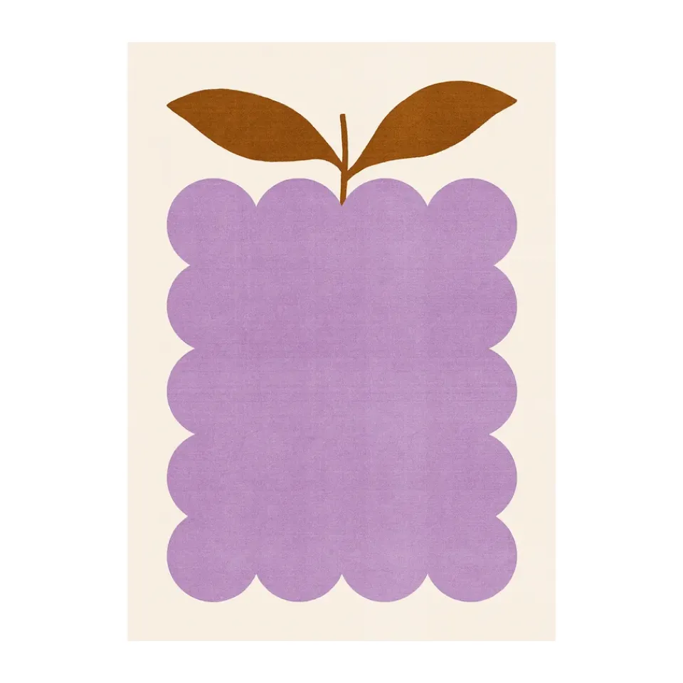 Posters<Paper Collective Lilac Berry poster, 30x40cm