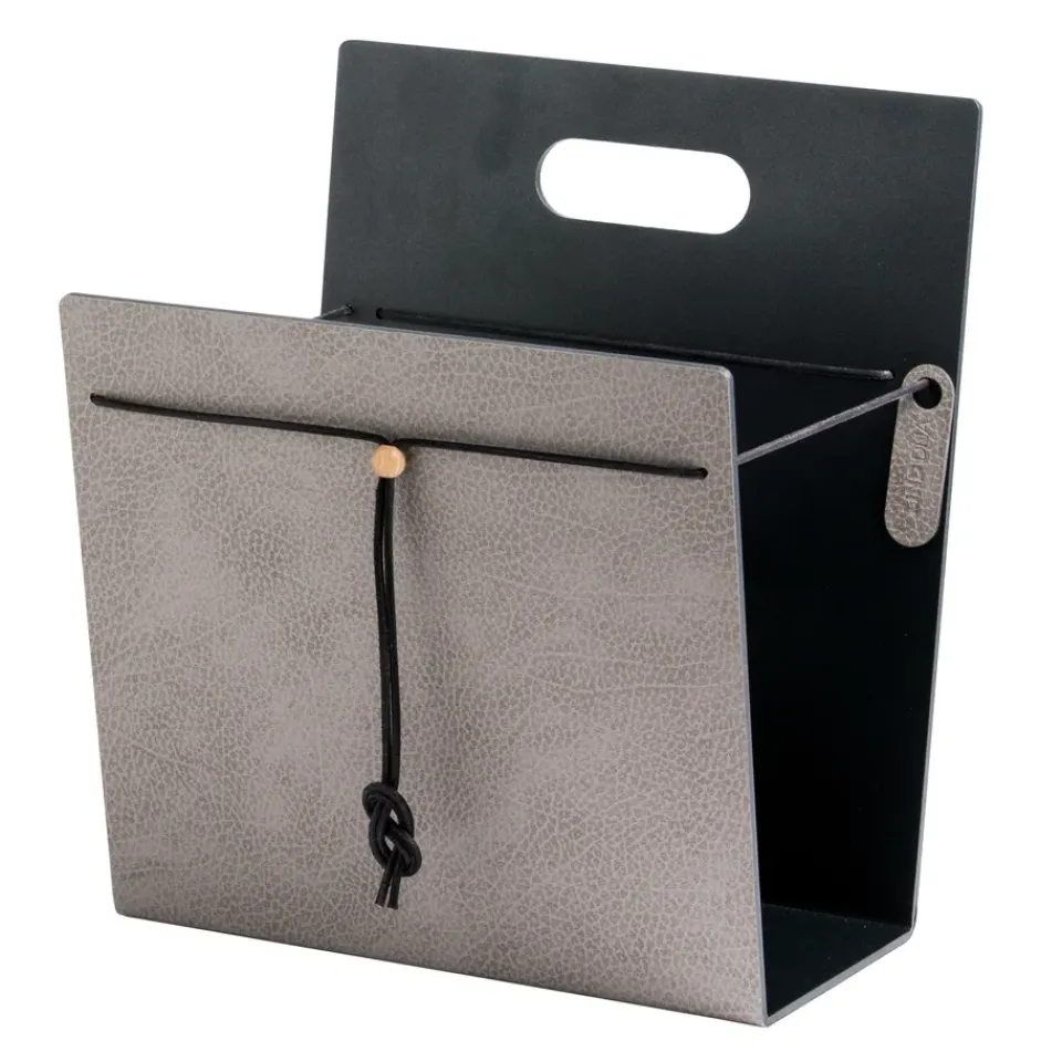 Porte-Revues<LIND DNA Magazine Holder Hippo M, Anthracite-gris