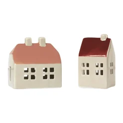 Décorations De Noël<Broste Copenhagen Maison décorative Bo, 2 pièces, Nut Brown