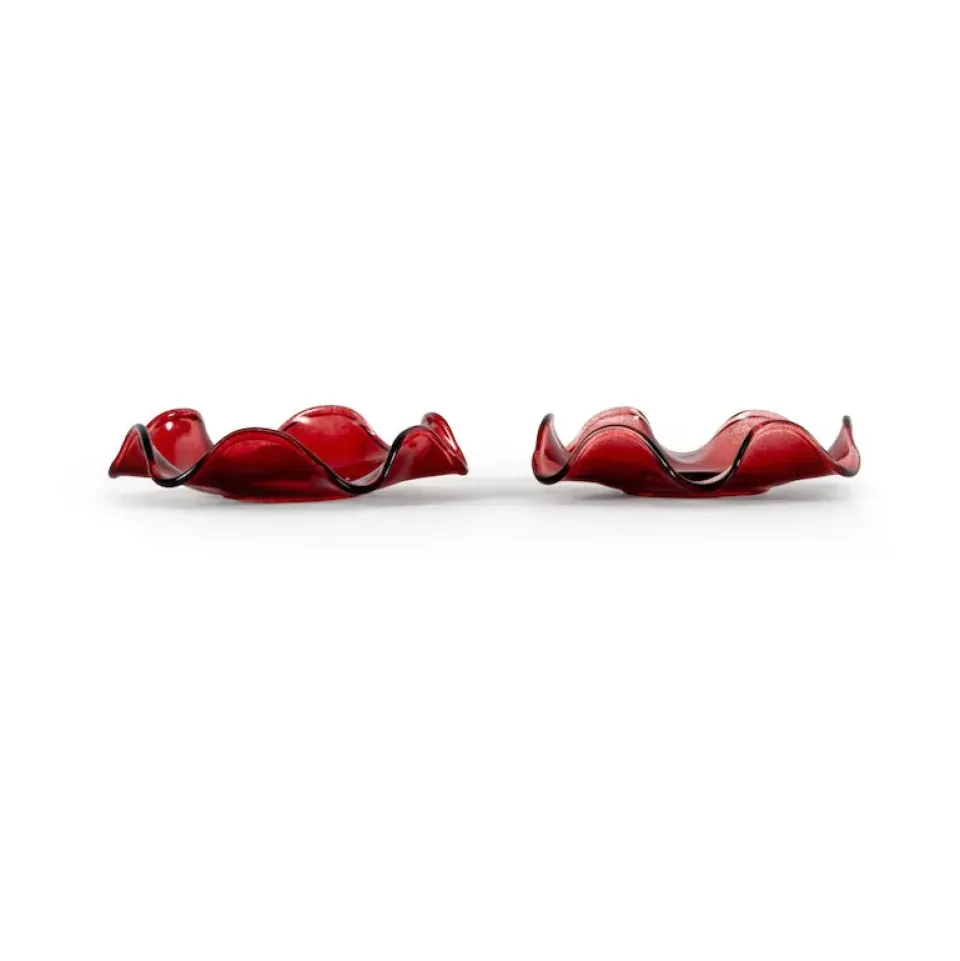 Accessoires Pour Bougies<Sagaform Manchette de bougie Viva lot de 2, Bordeaux