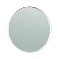 Miroirs Muraux<Scherlin Miroir 9, blanc, Ø80 cm