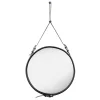Miroirs Muraux|Miroirs Ronds<GUBI Miroir Adnet Circulaire M, Noir