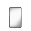 Miroirs Muraux<GUBI Miroir Adnet Rectangulaire, black, medium