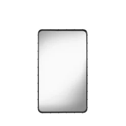 Miroirs Muraux<GUBI Miroir Adnet Rectangulaire, black, medium