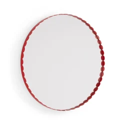 Miroirs Ronds|Miroirs Muraux<HAY Miroir Arcs Mirror Ø 60 cm, Red