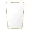 Miroirs Muraux<GUBI Miroir F.A.33 Rectangulaire, laiton