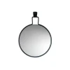 Miroirs Ronds<SMD Design Miroir Flora, Gris, Ø40 cm