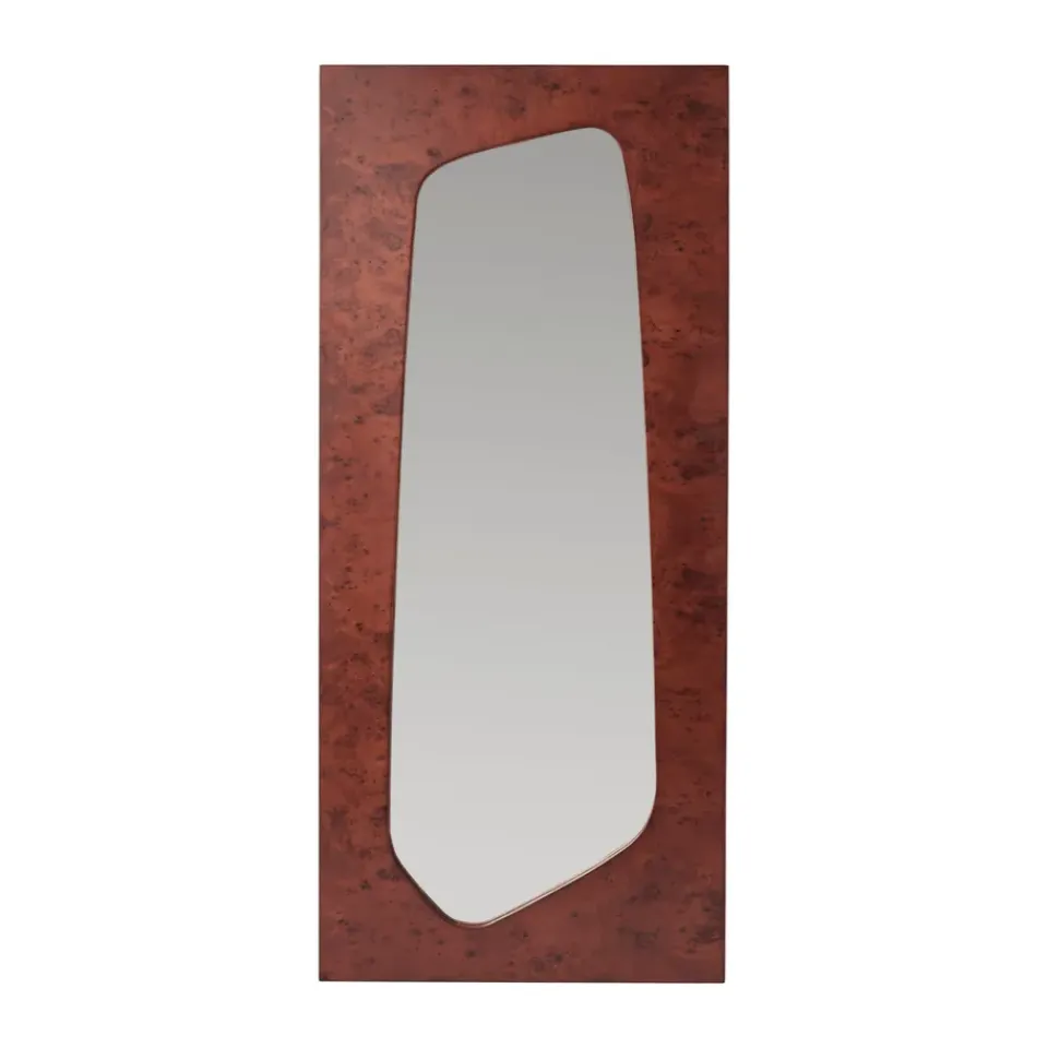 Miroirs Muraux<Ferm Living Miroir Folia, Dark stained burl, 135 cm