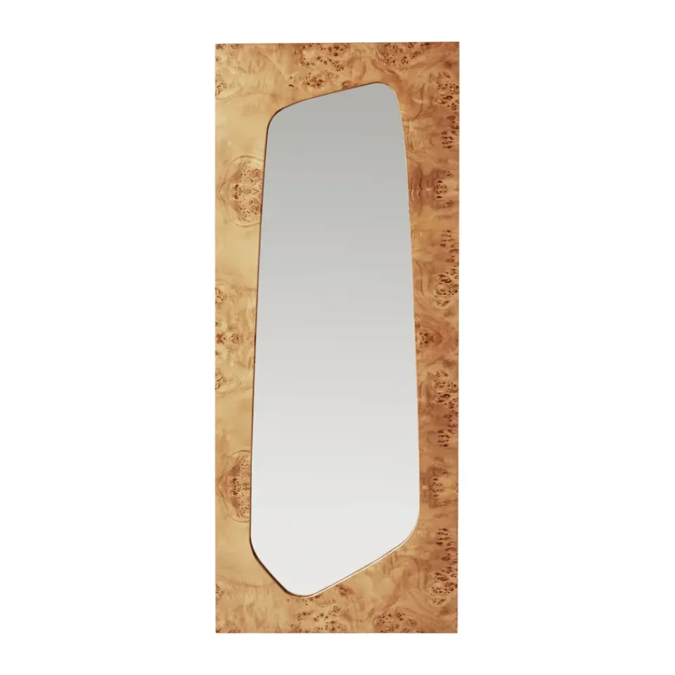 Miroirs Muraux<Ferm Living Miroir Folia, Natural burl, 135 cm